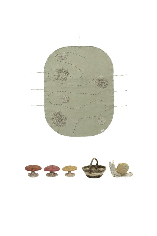 Green Toy Set - Snail