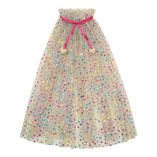 Rainbow Hearts Cape