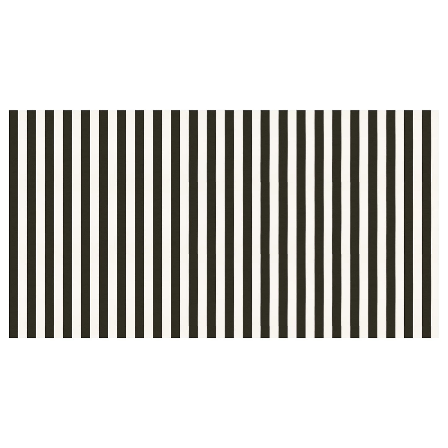 Black Striped Tablecloth