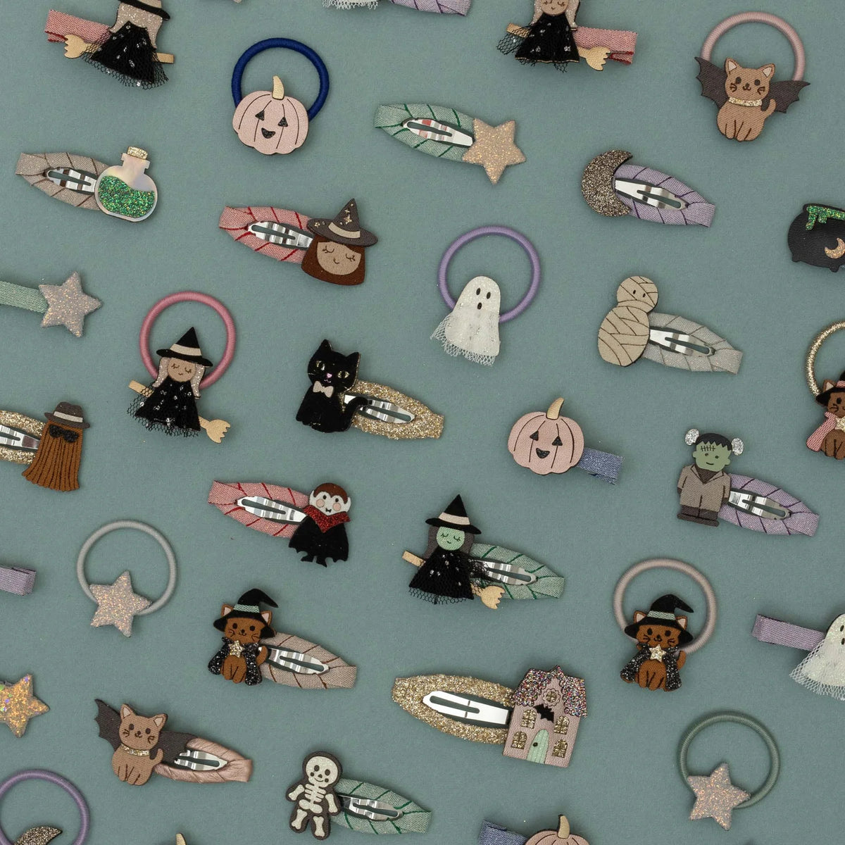 Haunted House Hair Clips