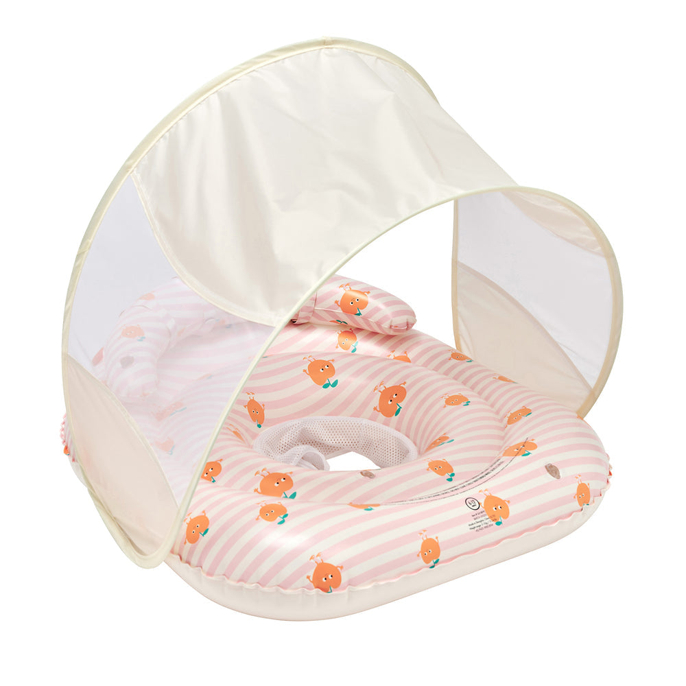 Interactive Baby Float Poppy the Peach - Pink Stripe
