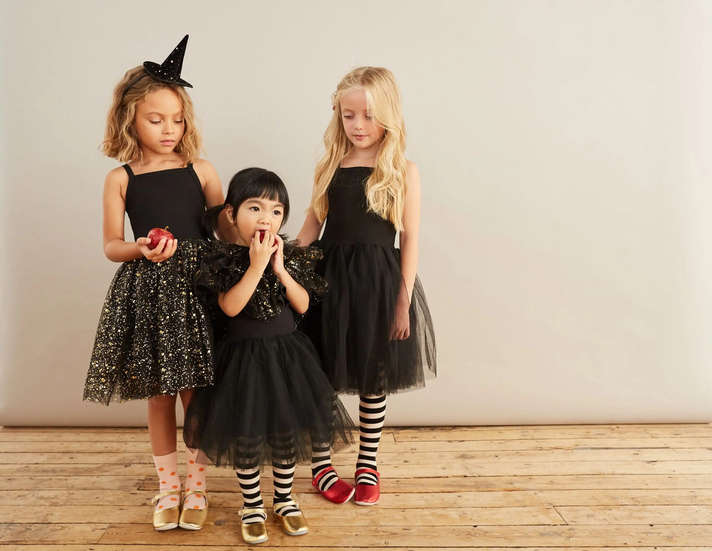 Black & Gold Sparkle Dress