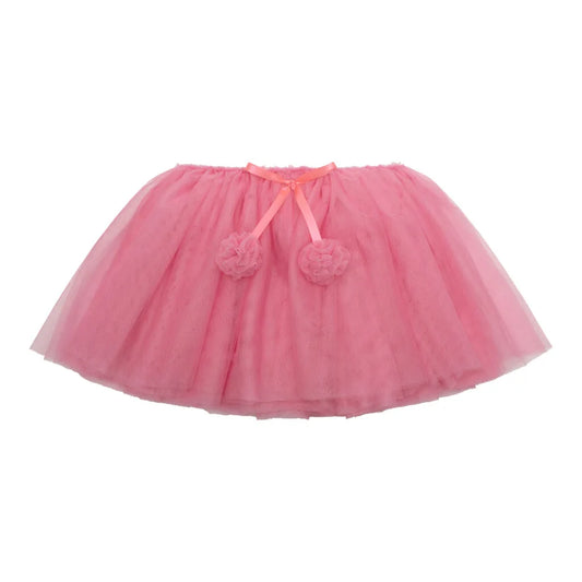 Pink Ruffle Flower Tutu