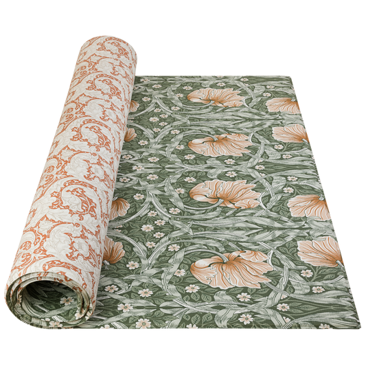 Pimpernel Wooded Dell & Bachelors Button Brick Dust