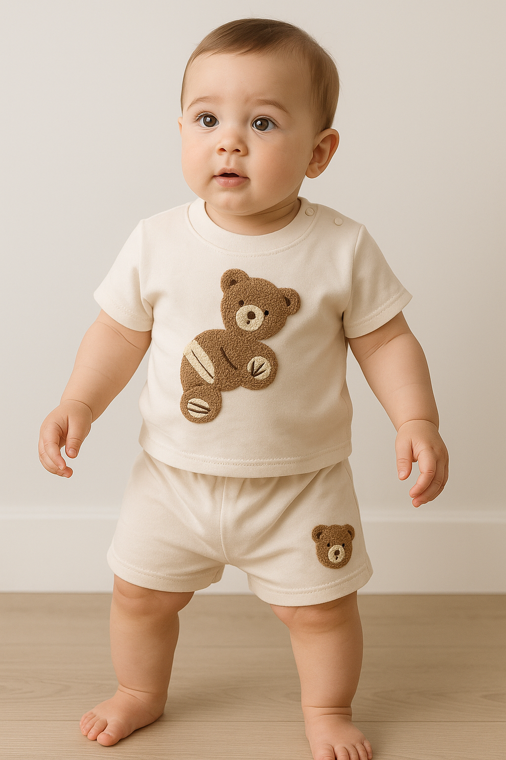 Hudson Cuddle Bear Set