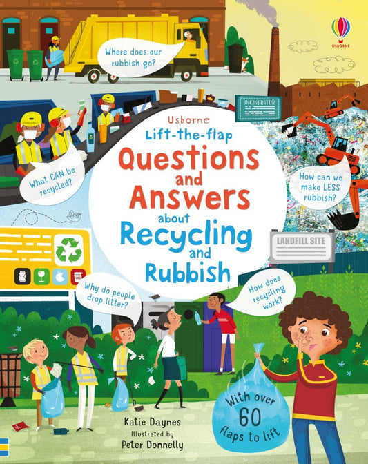 Usborne: Lift-the-flap Questions and Answers About Recycling and Rubbish