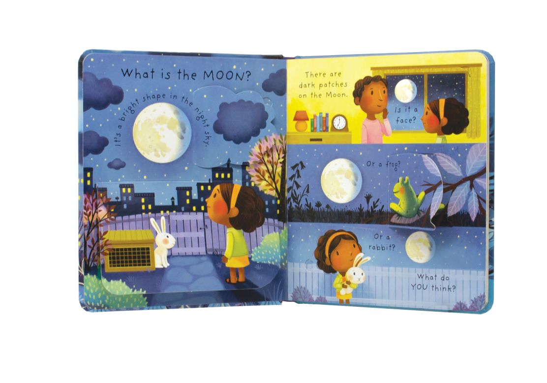 Usborne: Very First Questions and Answers What is the Moon?
