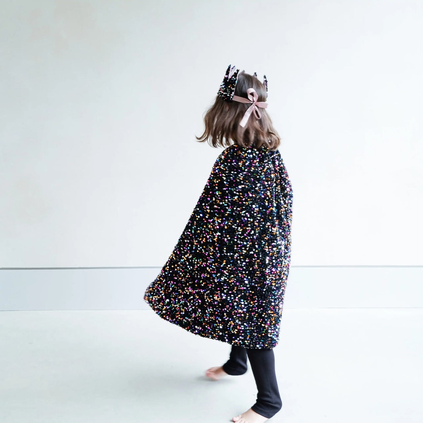 Rainbow Dazzle Sequin Cape