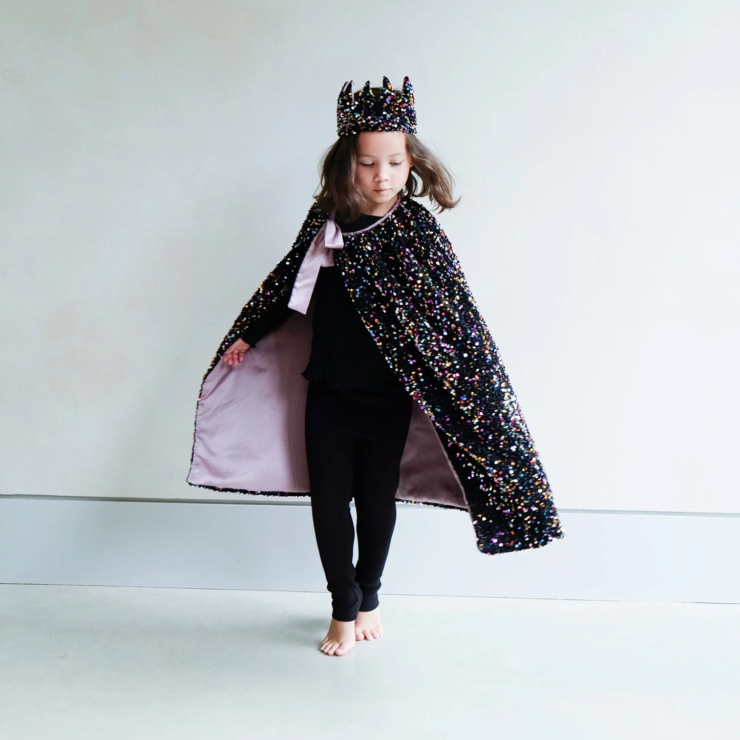Rainbow Dazzle Sequin Cape