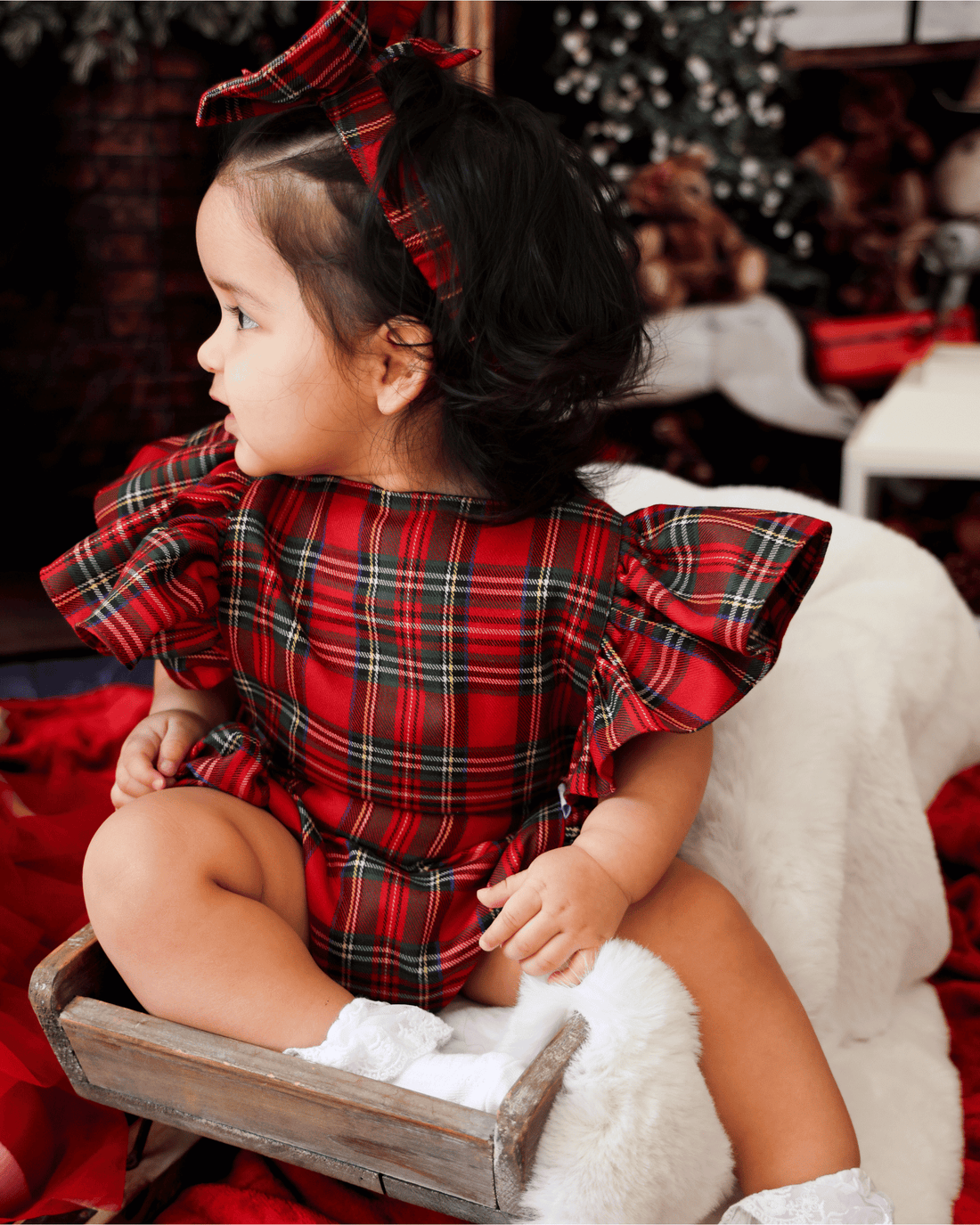 Tartan Lilly Romper