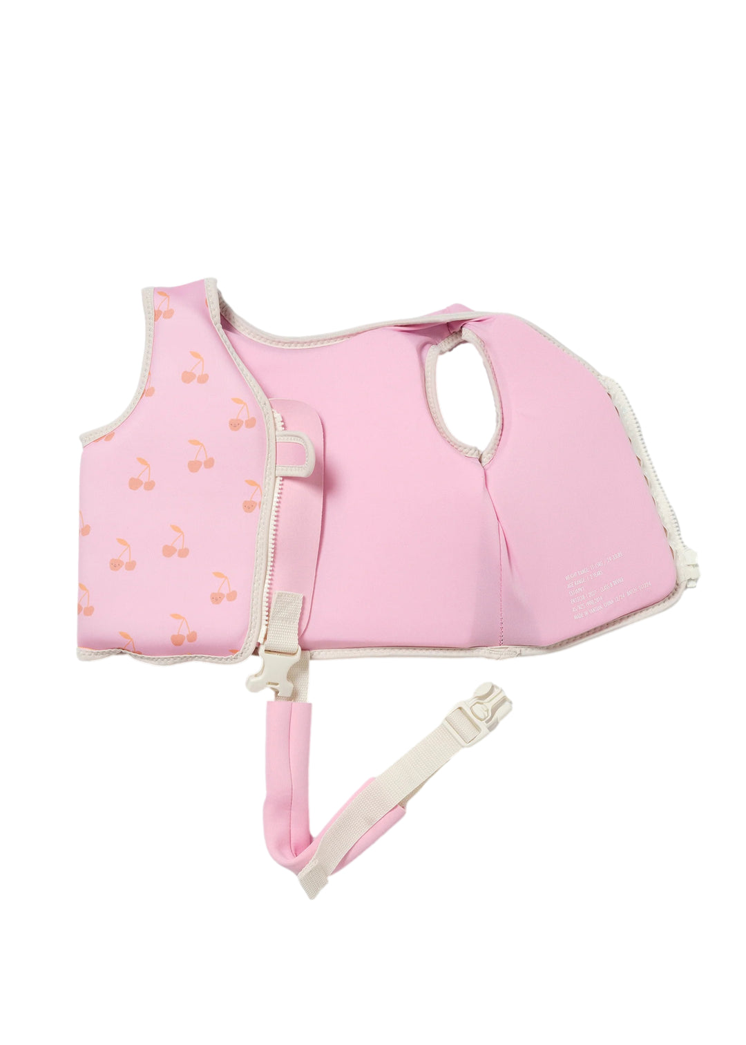 Kids Swim Vest - Cotton Candy Cherry