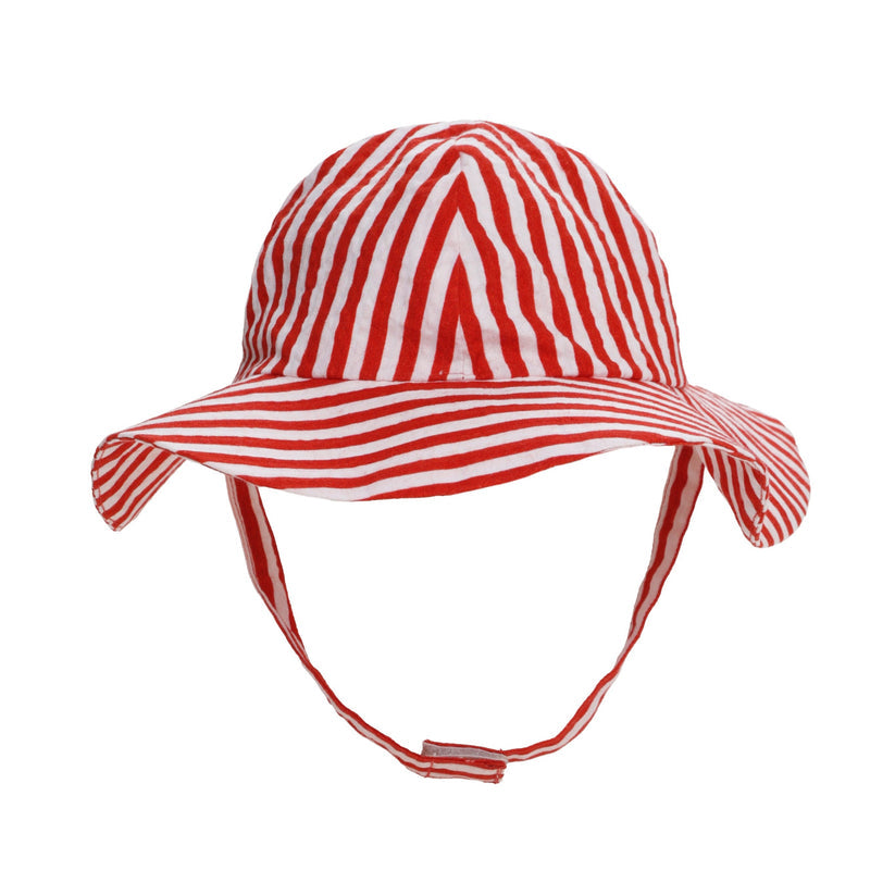 Bobby Seersucker Striped Bucket Hat