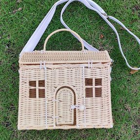 DOLL HOUSE RATTAN BAG - Maxims Baby Store