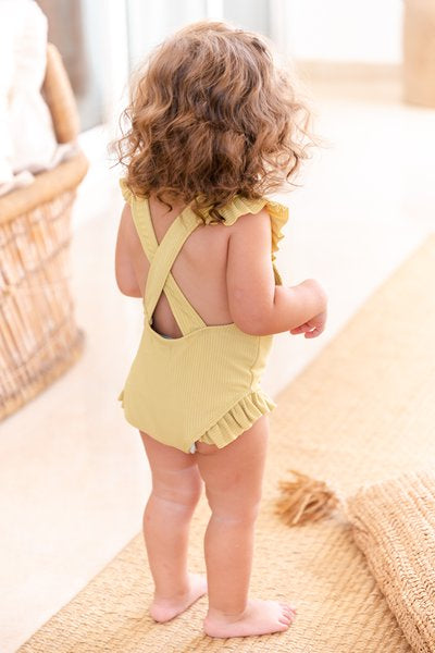Colours Ruffled swimsuit