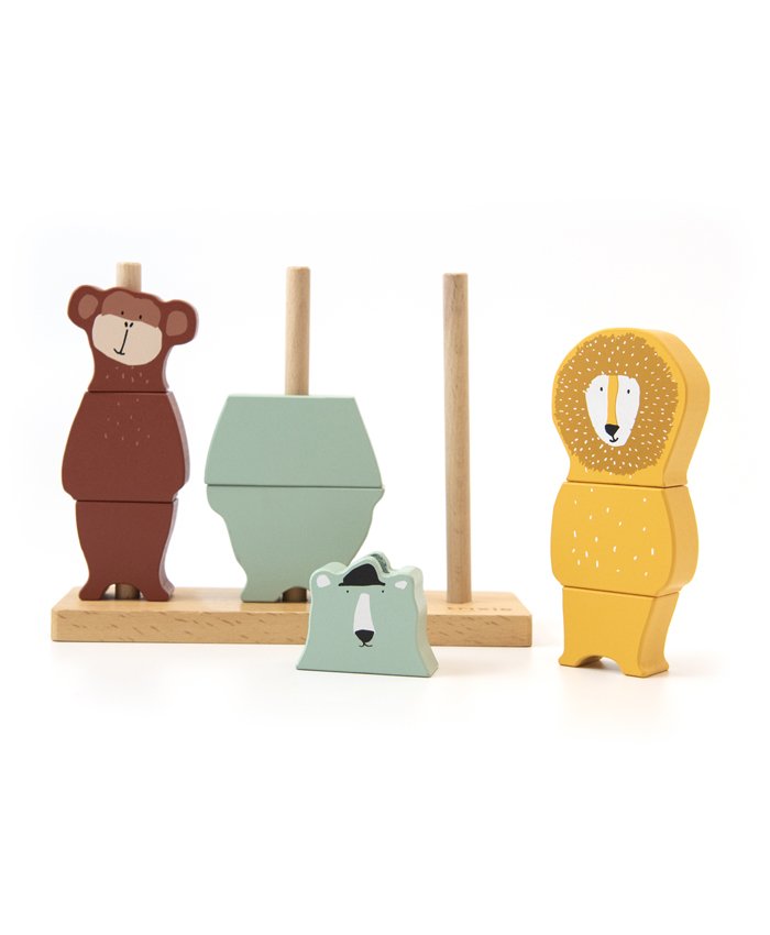 Trixie: Wooden Animal Puzzle Stacker