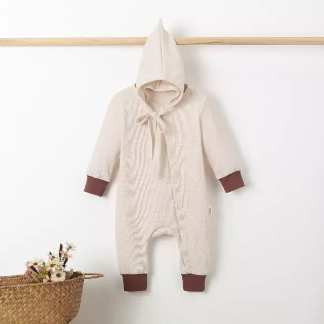 Liam Waffle romper - Maxims Baby Store