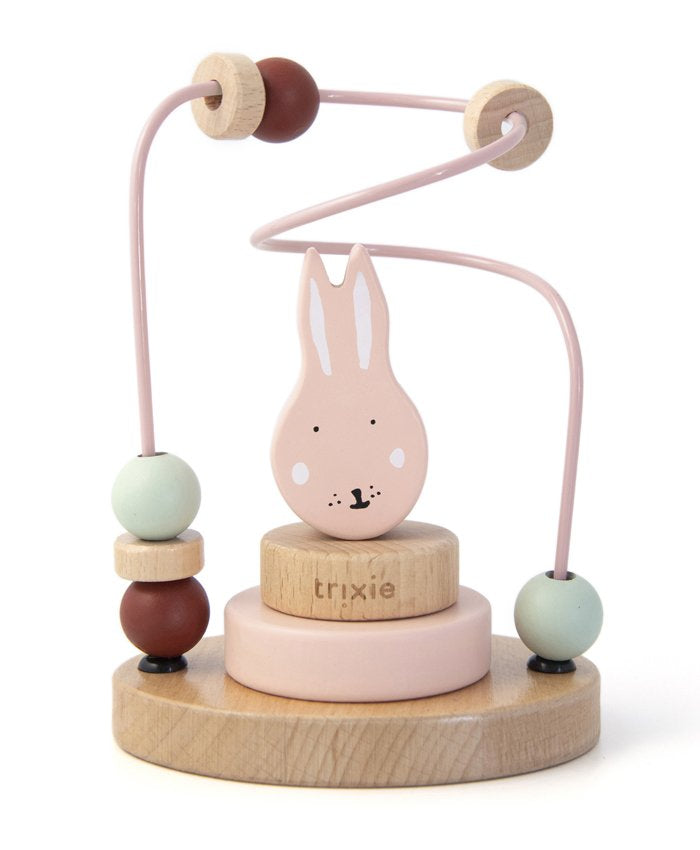 Trixie- wooden beads maze Mrs.Rabbit