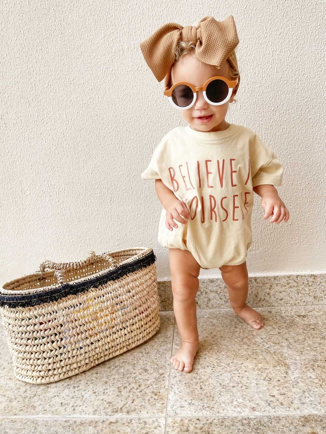 BELIEVE IN YOURSELF ROMPER - Maxims Baby Store