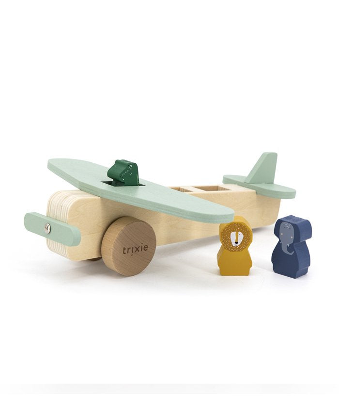 Trixie: Wooden Animal Airplane