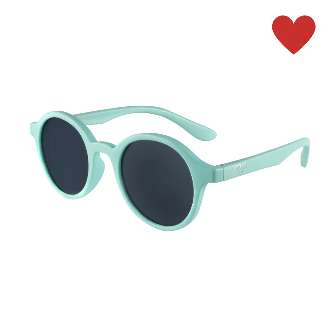 Little Sol+ Cleo - Mint Kids Sunglasses