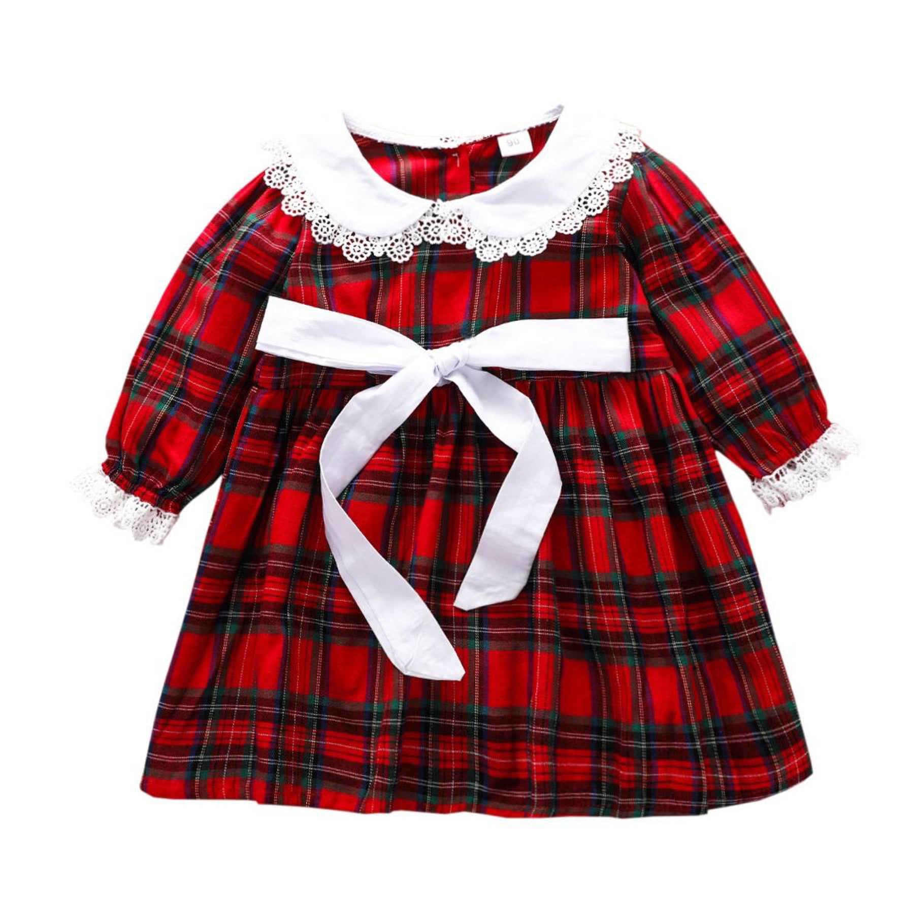 AYA CHRISTMAS PLAID DRESS - Maxims Baby Store