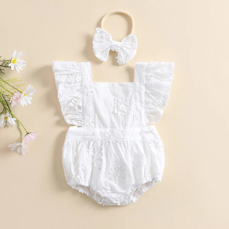Frankie Embroidery Romper