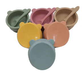 Teddy Bowl and Spoon - Maxims Baby Store