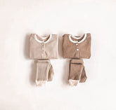 KIDS LOUNGEWEAR-BEIGE/BROWN - Maxims Baby Store