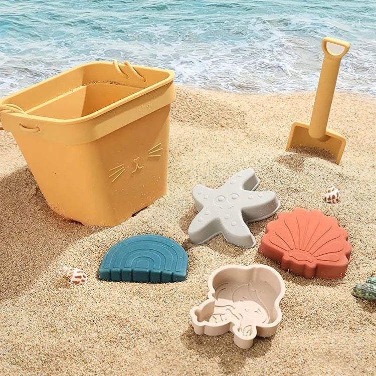 Cat silicone beach play set
