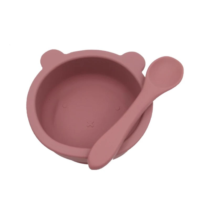 Teddy Bowl and Spoon - Maxims Baby Store