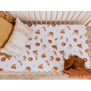 Lion | Fitted Cot Sheet