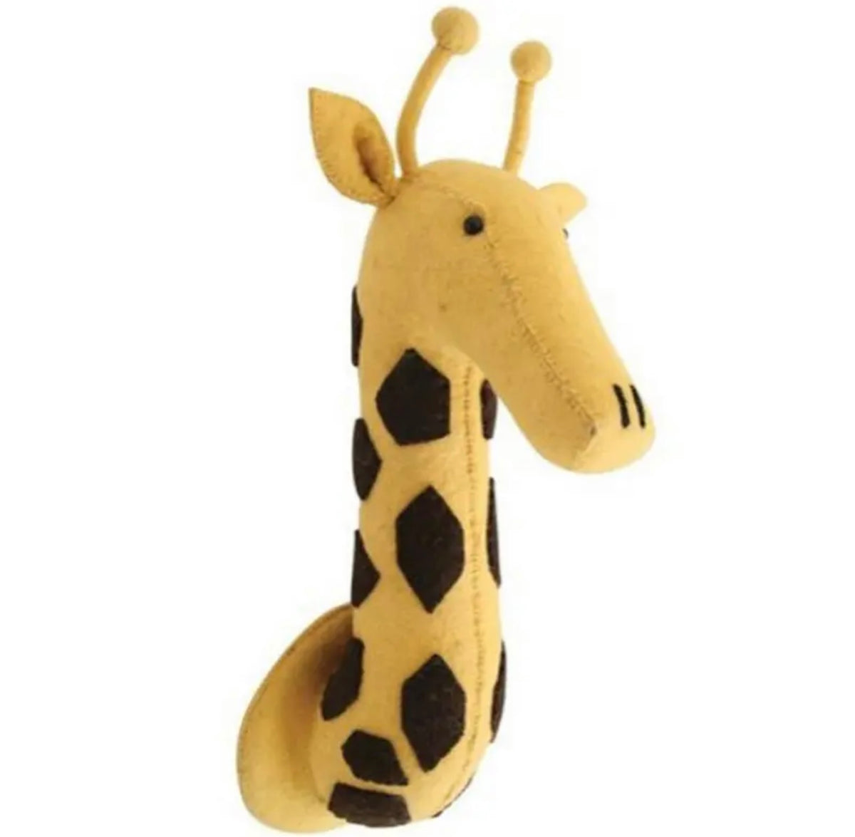 Large Giraffe Head Deco