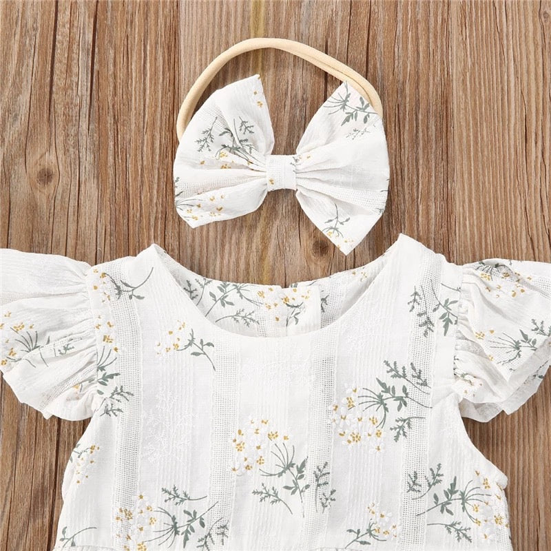 Lily Floral Romper