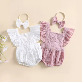 Frankie Embroidery Romper