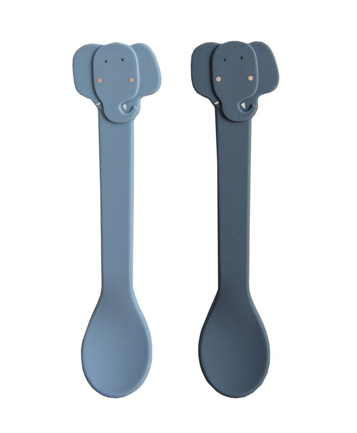 Trixie:Silicone Spoon 2-Pack-Mrs Elephant