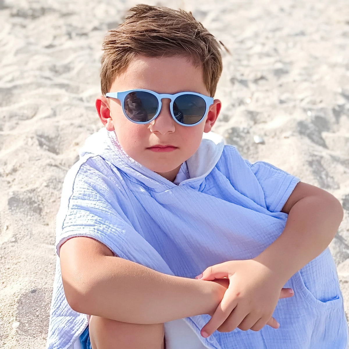 Little Sol+ Sydney - Sea Blue Kids Sunglasses