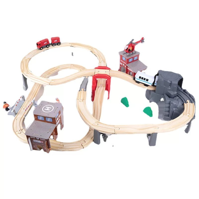 Wooden Kids Train