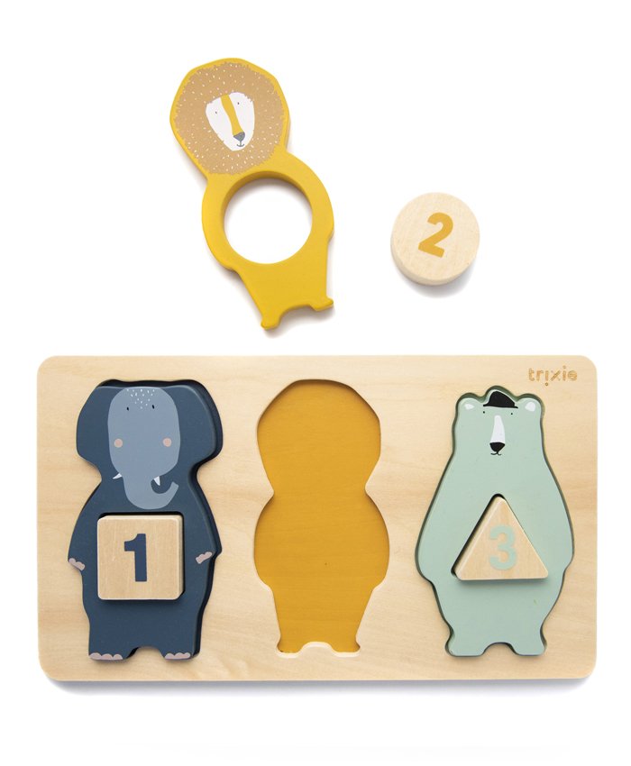 Trixie: Wooden Counting Puzzle