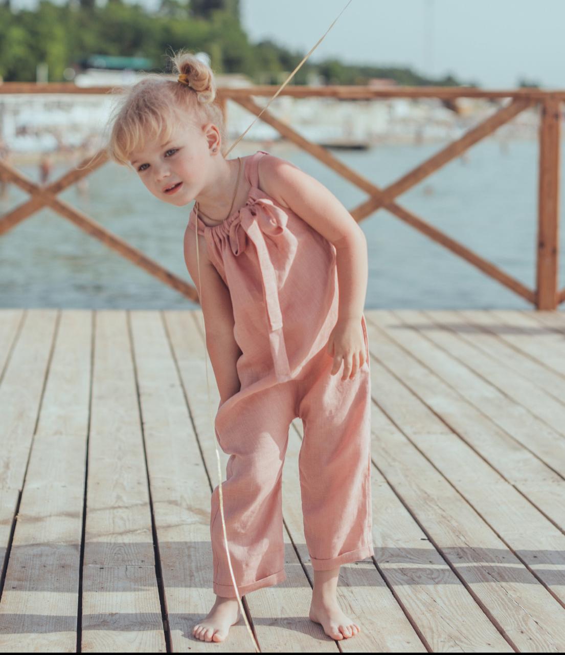 BLUSH JUMPSUIT - Maxims Baby Store