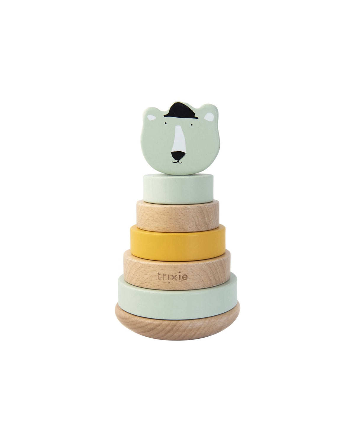 Trixie:Wooden Stacking Toy-Mr.Polar Bear