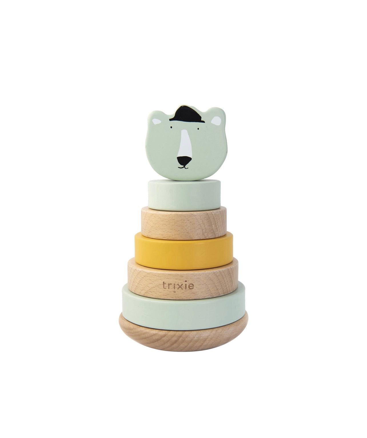 Trixie:Wooden Stacking Toy-Mr.Polar Bear